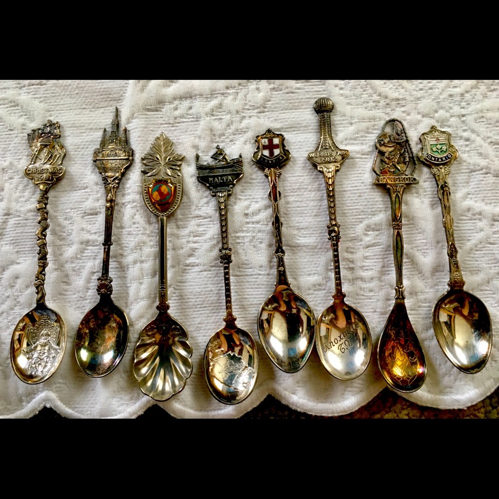 20 Spoons Collection from worldwide, events, years